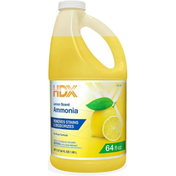 HDX Ammonia All-Purpose Cleaner, Lemon 64 OZ