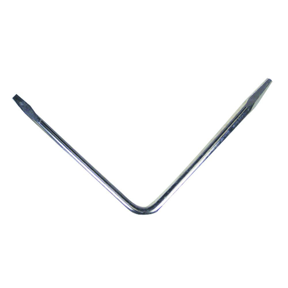 Durable Steel Tapered Faucet Seat Wrench, 6-Inch