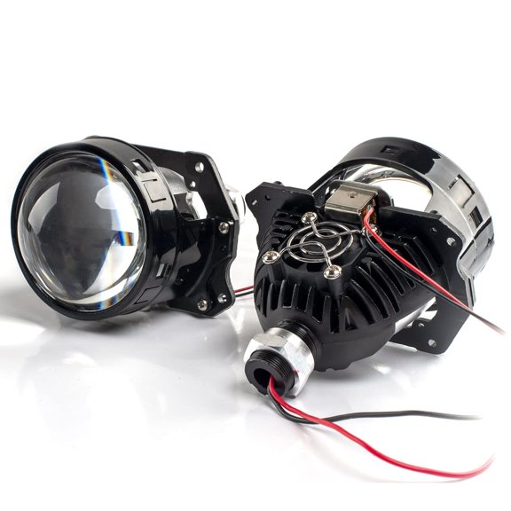 HDYEGIOU 3.0 Inch Bi LED Projector Lens,Universal LED Projector Lens for Car Retrofit,Focus Beam with Sharp Cut Off Line,Hi/Lo Beam,6000K,120W,20,000LM C10