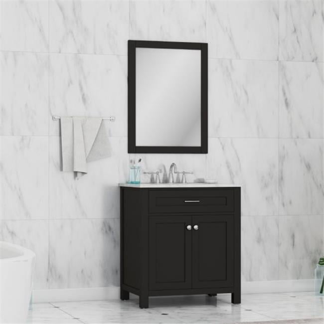 HE10110230EM 30 in. Norwalk & Wilmington Bathroom Mirror, Espresso
