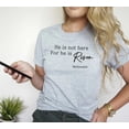 thumbnail image 1 of HE IS NOT HERE FOR HE IS RISEN Graphic Short sleeve Tees Plus Size, 1 of 9