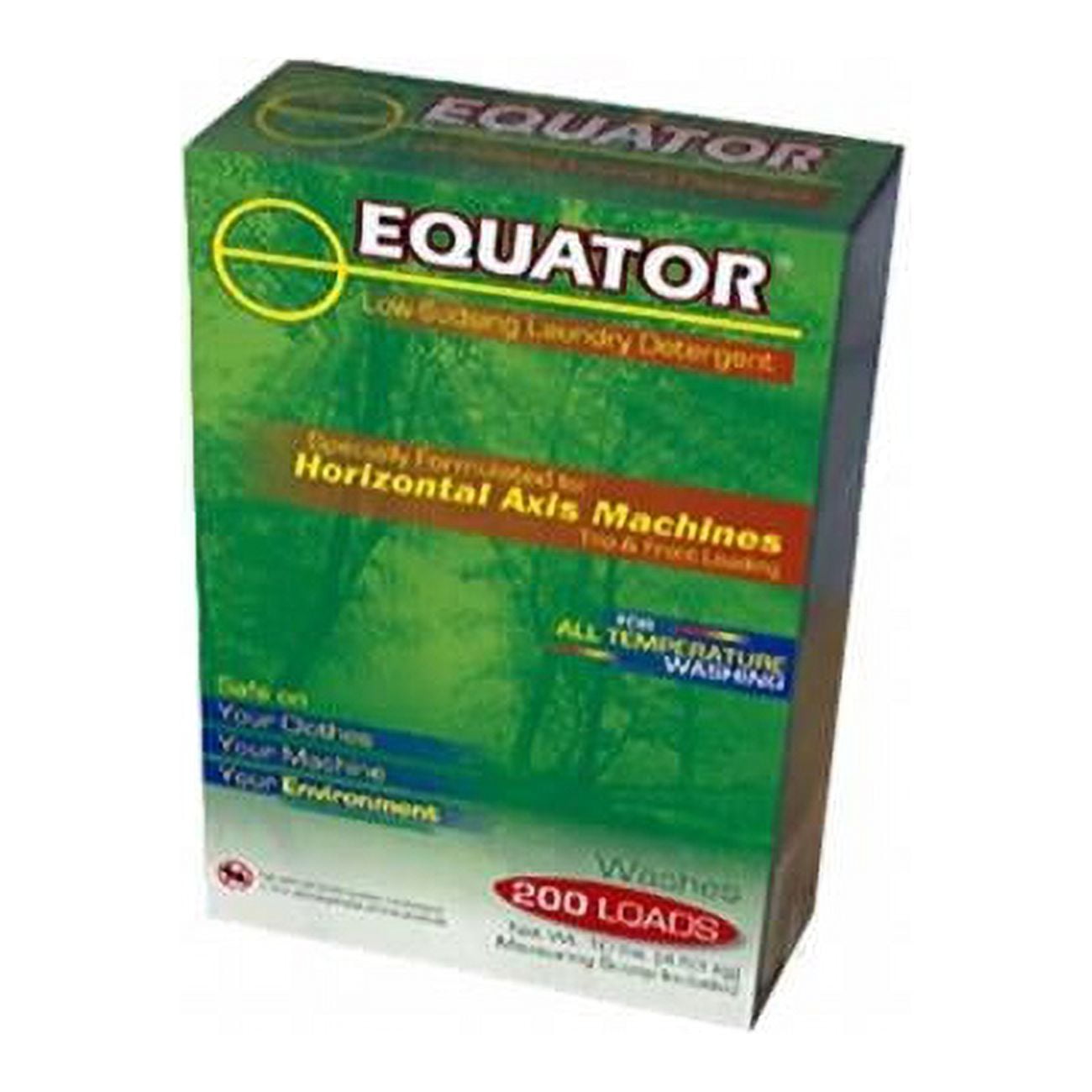 HE Low Sudsing Detergent for Front Loading Machines (Pack of 2 Boxes