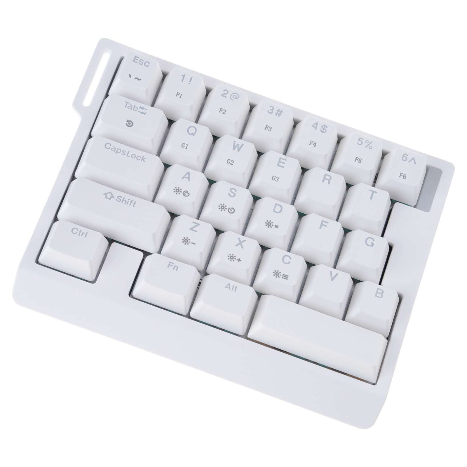 HE30 Corded Mechanical Keyboard With Switches Ensuring Quick Action And Smooth Operates For Gamers