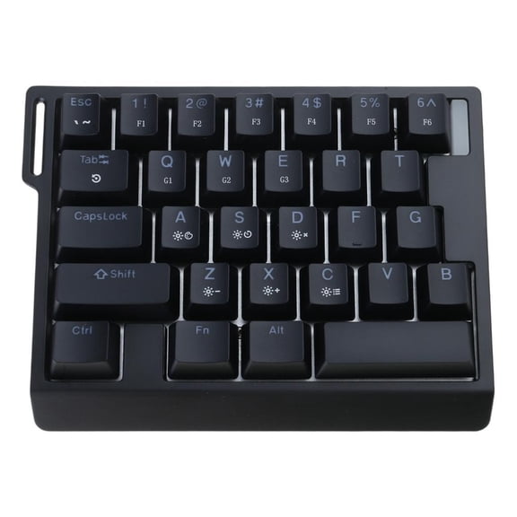 HE30 Mechanical Game Keyboard with Colorful Lighting Enhances Durability For Game Use Quick Action Keypad