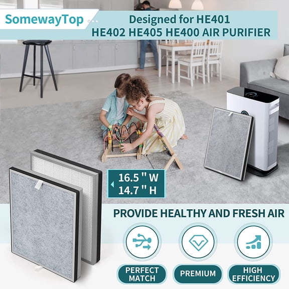 HE400 Filter Replacements - 2 Packs