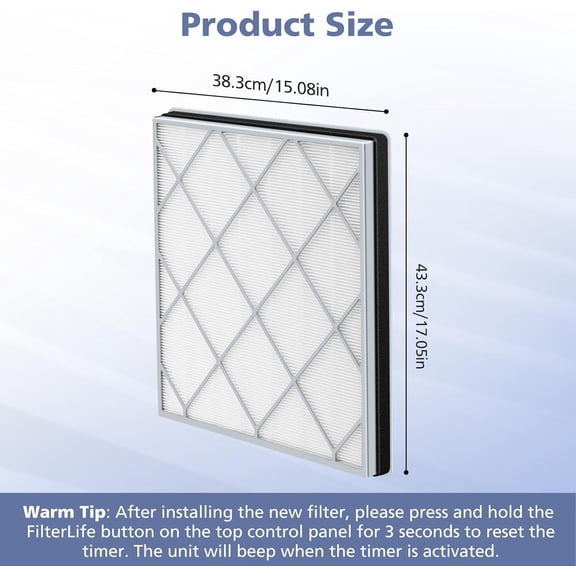 HE401 Filter for Air Purifier 4, 2-Pack