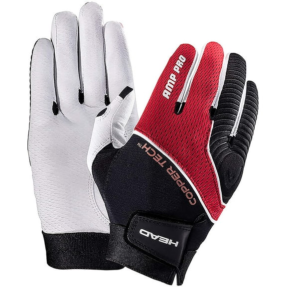 HEAD AMP Pro Racquetball Glove (X-Large, Right)