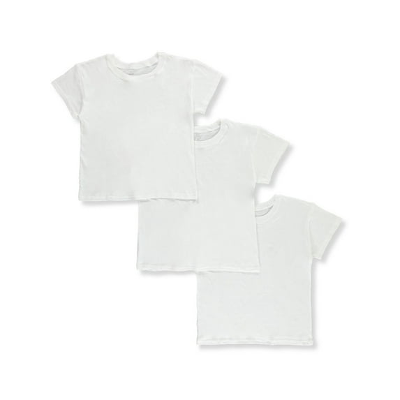 HEAD Boys White Crew Neck Tee 6-Pack - Sizes S-XL