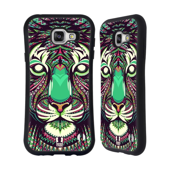 HEAD CASE DESIGNS AZTEC ANIMAL FACES 2 HYBRID CASE FOR SAMSUNG PHONES