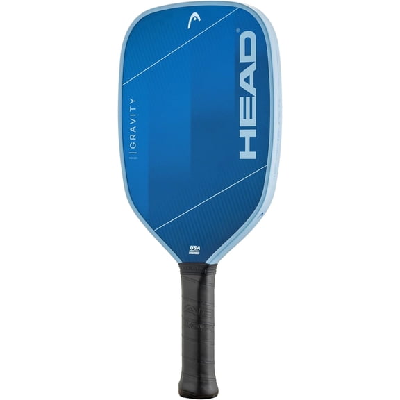 HEAD Gravity Xceed 2026 Pickleball Paddle - Elongated Shape & Handle, Fiberglass Composite Face, SpinOn Technology, Heavyweight Performance Paddle
