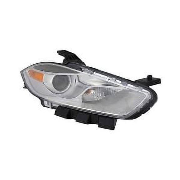 HEAD LAMP Fits DG DRT 13-14 H.L(CHROME TRIM)(HID TYPE,W/O HID KITS)