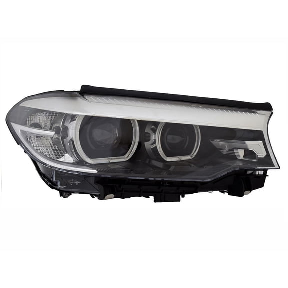 HEAD LAMP RH LED W/O ICON ADAPTIVE/LOGO REPLACEMENT FOR BMW 5 SERIES(2011-) PARTSLINK NUMBER BM2519179