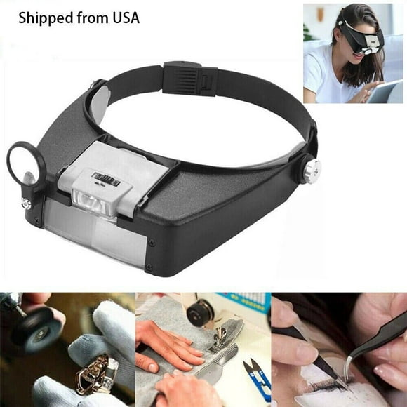 HEAD Lighted Jeweler Magnifier 8.5X Loupe, New 1 Count