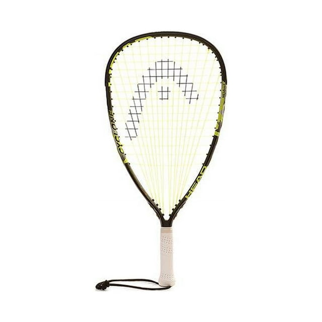HEAD MX Cyclone Racquetball Racquet, 107 sq. in. Head Size, Black/Yellow, 6.5 Ounces
