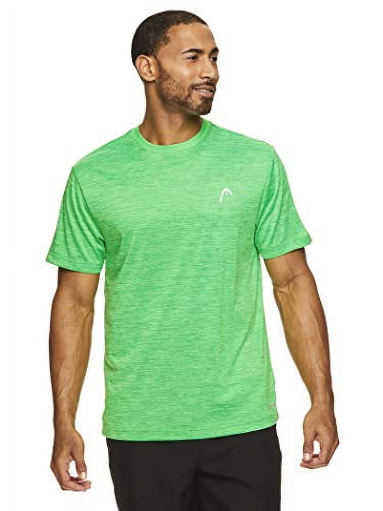HEAD Men s Hypertek Crewneck Gym Tennis Workout T Shirt Short