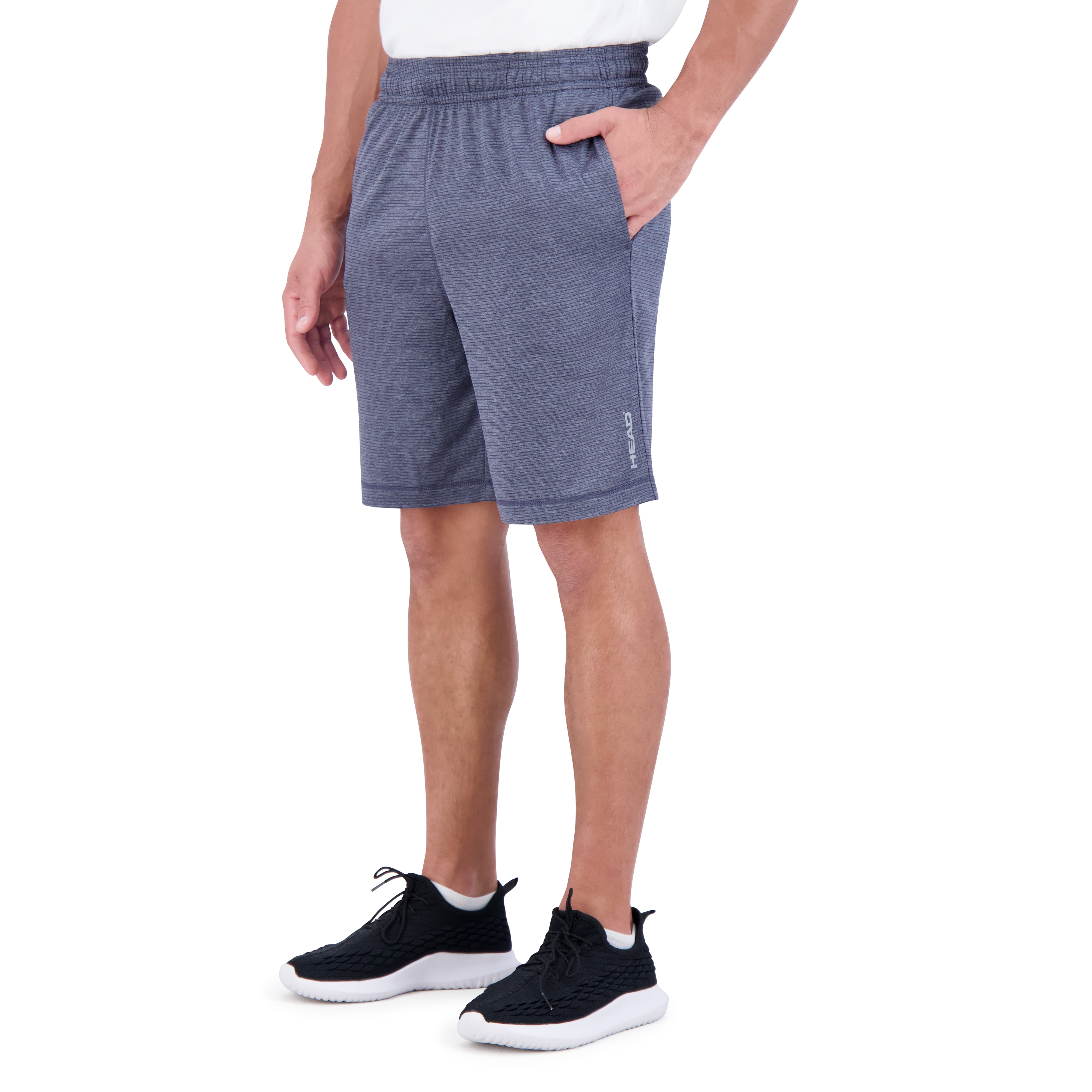 HEAD Men's Tennis & Pickleball Active Vault Striped Jersey Shorts, Sizes S-XL