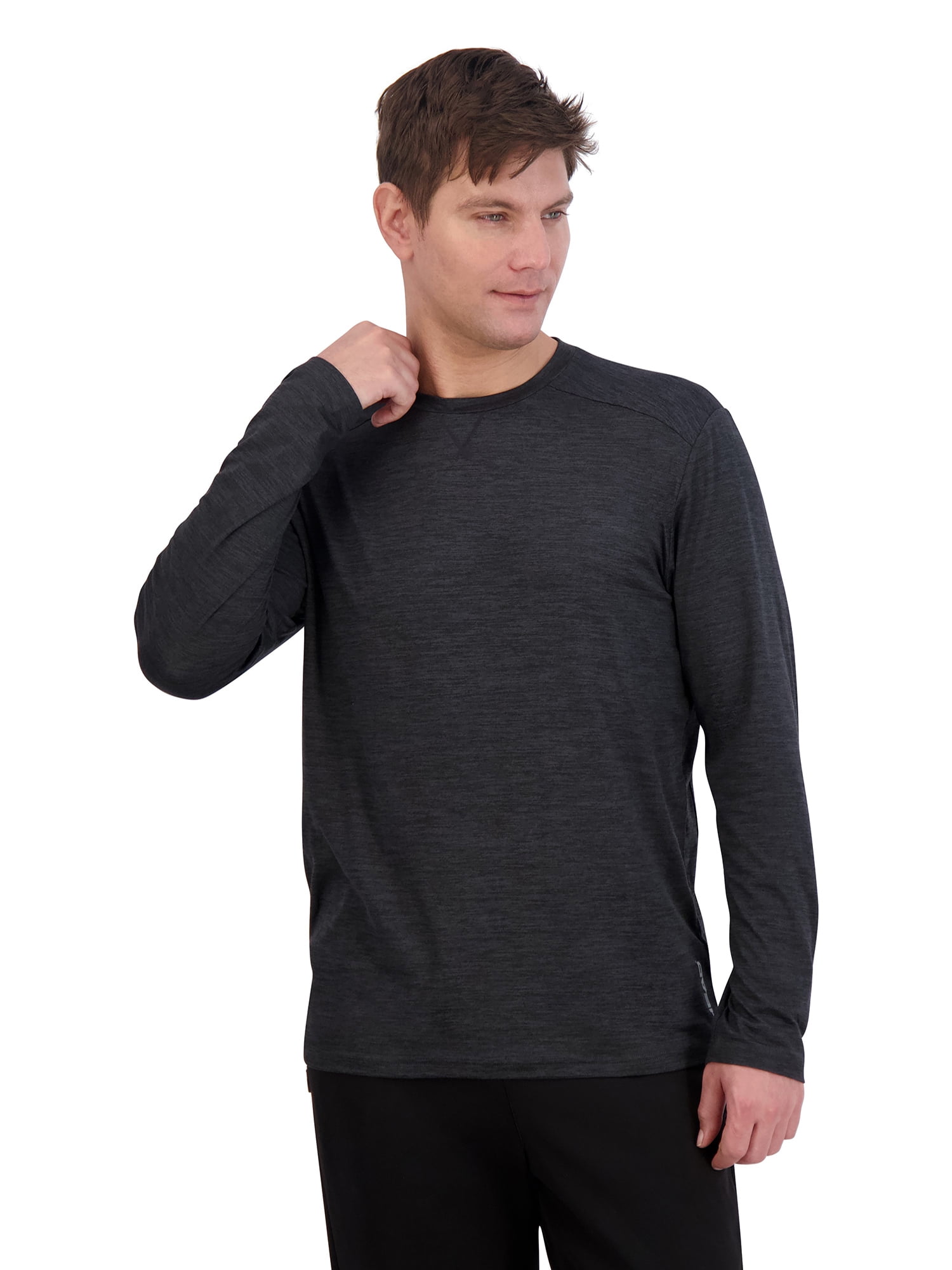 HEAD Men's Tennis & Pickleball Guard Crew Long Sleeve Shirt, Sizes S-XL