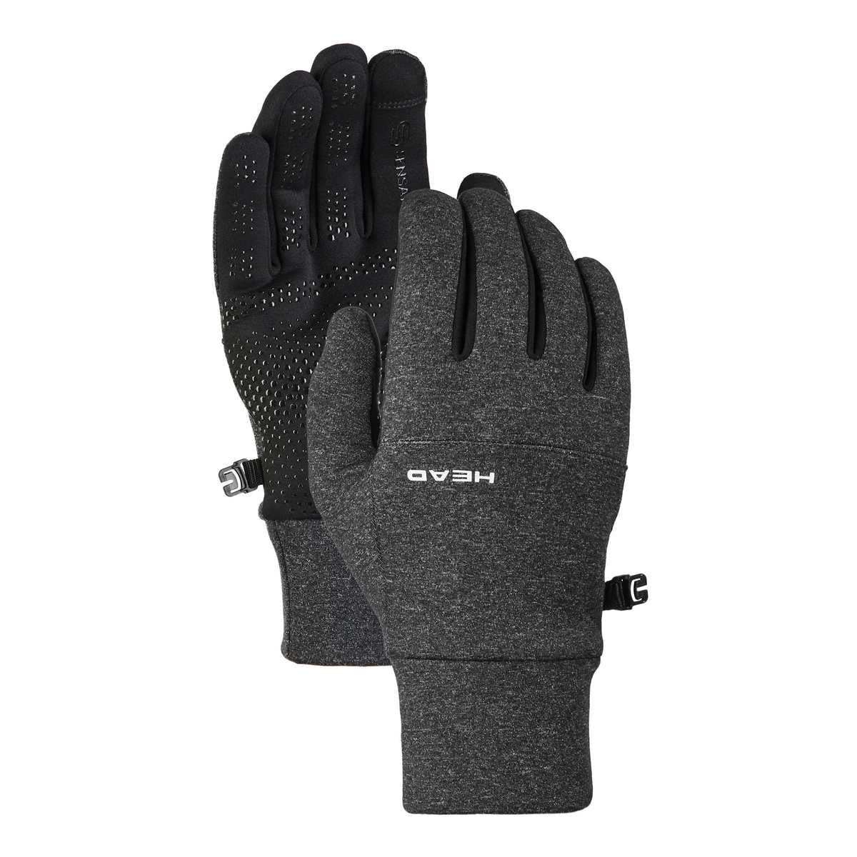HEAD Men’s Ultrafit Touchscreen Running Gloves, Medium
