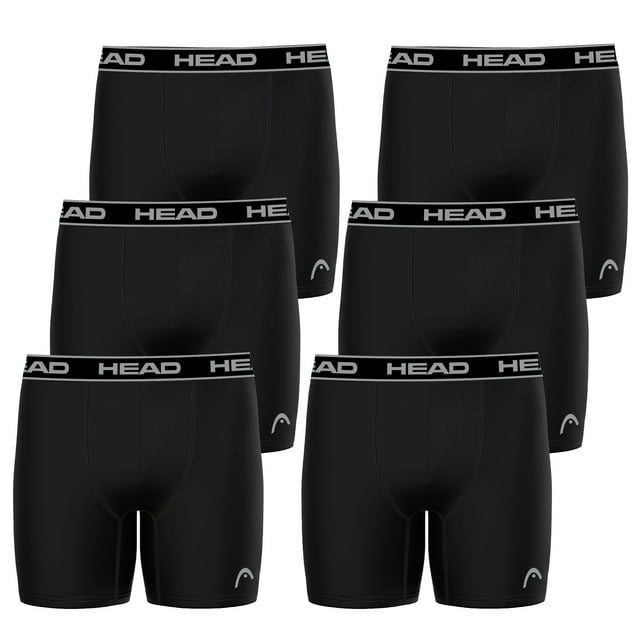 HEAD Mens Boxer Briefs Active Performance Breathable Underwear for Men