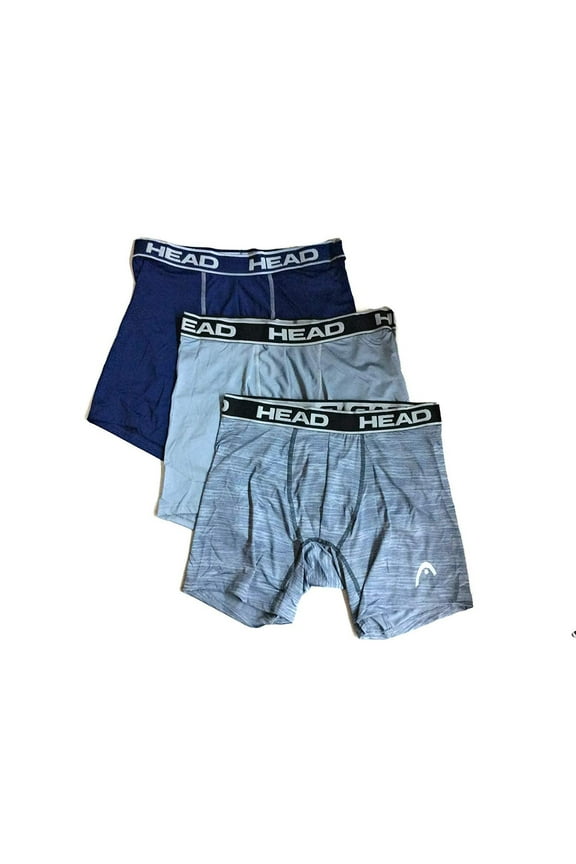 Mens Performance Boxer Briefs - 3 Pack of Athletic Fit Tag Free Breathable Underwear Athletic Fit Tag Free Breathable