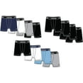 thumbnail image 1 of HEAD Mens Stretch Boxer Briefs - 12-Pack Cotton Stretch Fit Breathable Tagless Underwear S-5XL Regular or Plus Size, 1 of 2