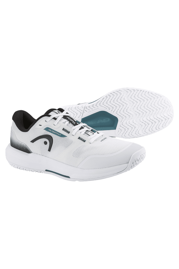 Revolt Evo 5.0 White Black Mens Tennis Shoes