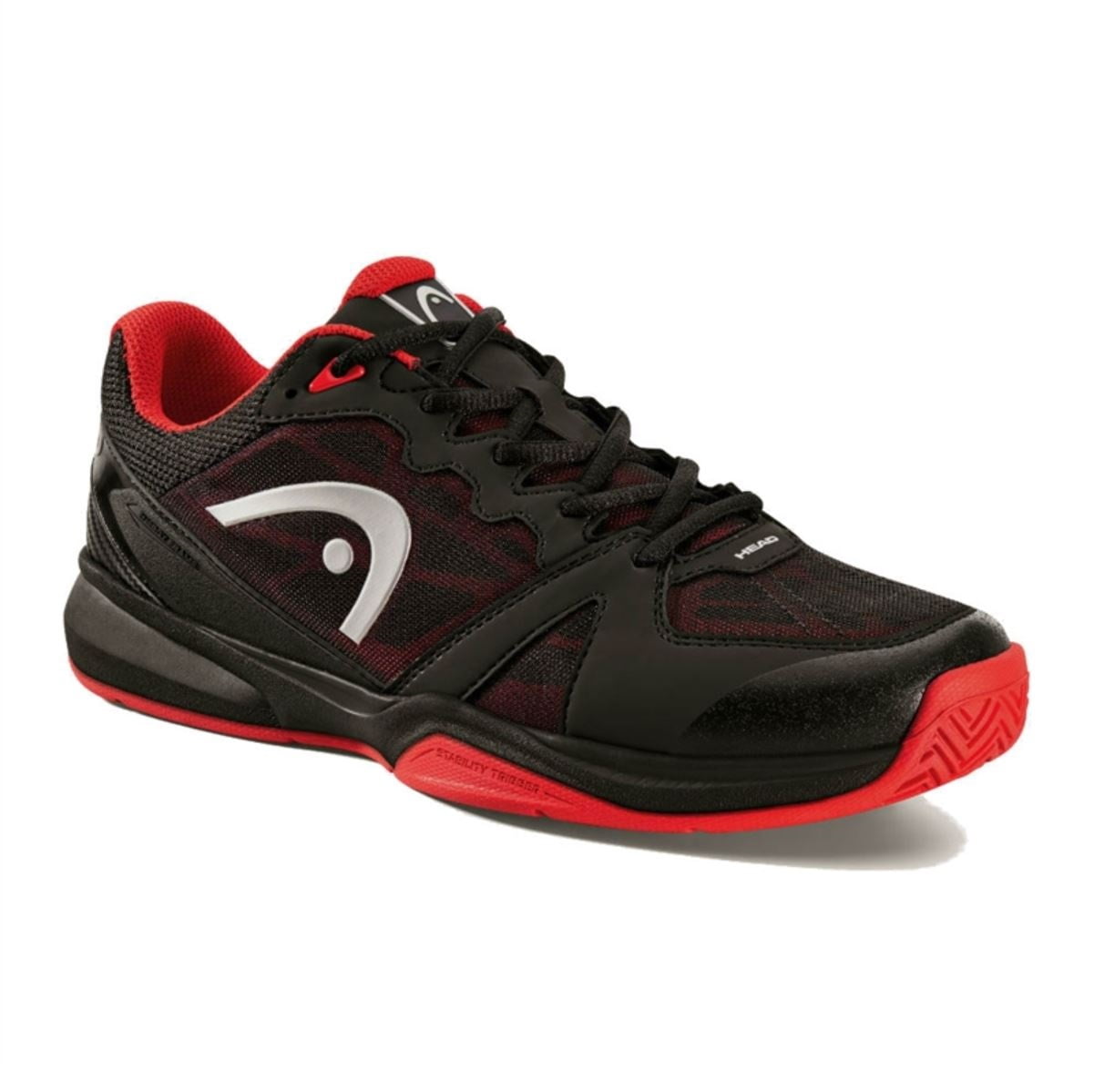 HEAD Revolt Men's Indoor Court Shoes - Drift Defense Toe Protection, Cooling System, Size 12