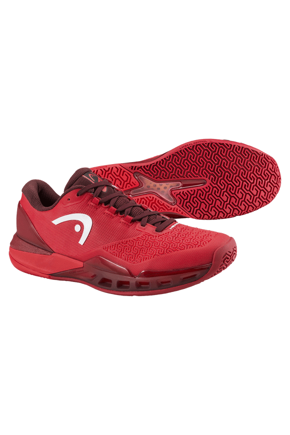 Revolt Pro 5.0 Red Dark Red Mens Tennis Shoes