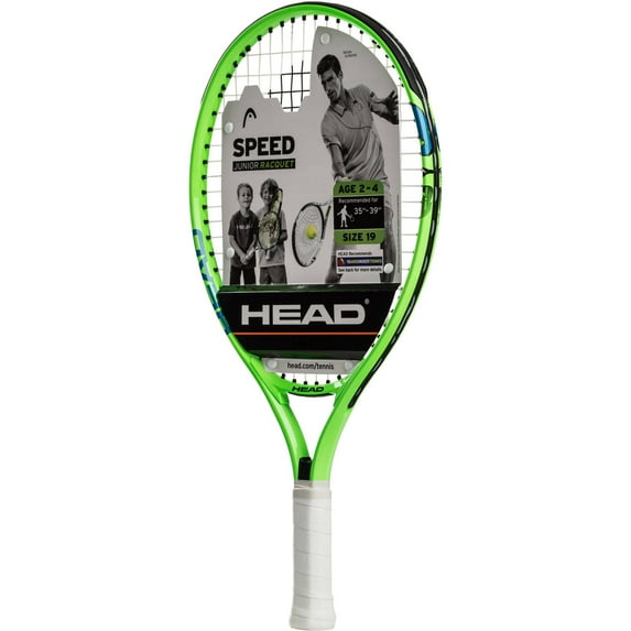 HEAD Speed 19 Junior Tennis Racquet, 81 Sq. in. Head Size, Green, 6.2 Ounces