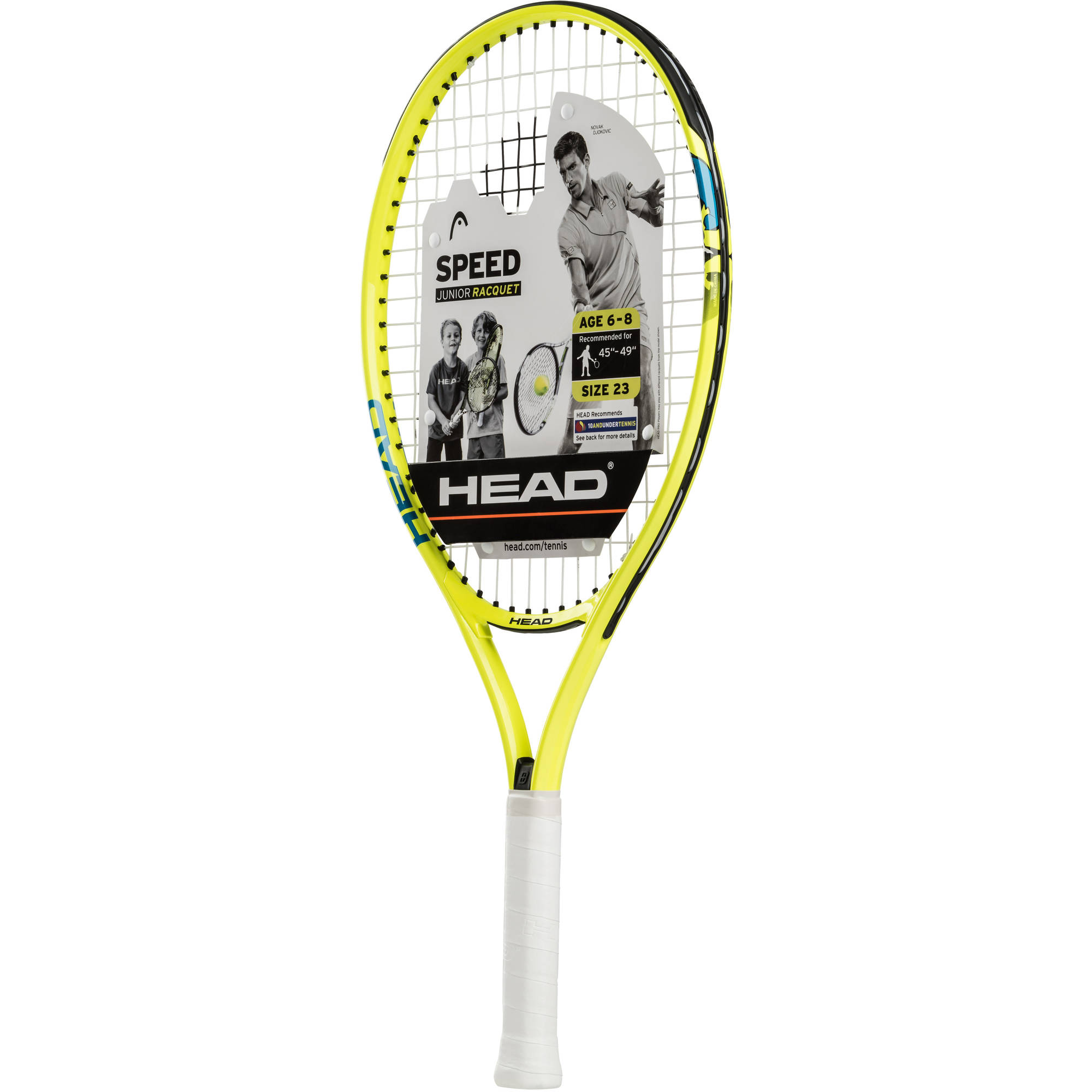 HEAD Speed 23 Junior Tennis Racquet, 107 Sq. in. Head Size, Yellow, 6.7 Ounces - image 1 of 3