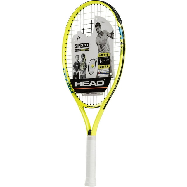 HEAD Speed 23 Junior Tennis Racquet, 107 Sq. in. Head Size, Yellow, 6.7 Ounces