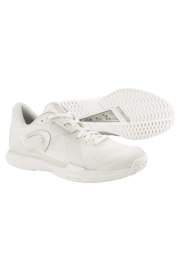 Sprint Pro 4.0 Chalk White Light Grey Womens Tennis Shoes