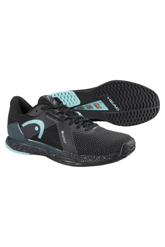 Sprint Pro 4.0 SF Black Teal Mens Tennis Shoes