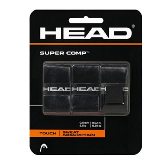 Head Super Comp Overgrip- Black