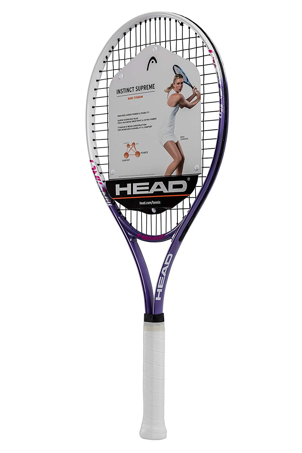 HEAD Ti.Instinct Supreme Tennis Racquet, 109 Sq. in. Head Size, 9.9