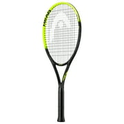 HEAD Tour Pro Adult Tennis Racquet, Strung, 9.9 oz. Weight, 105 Sq. in. Racquet Head Size, 27 Inches, Black/Green
