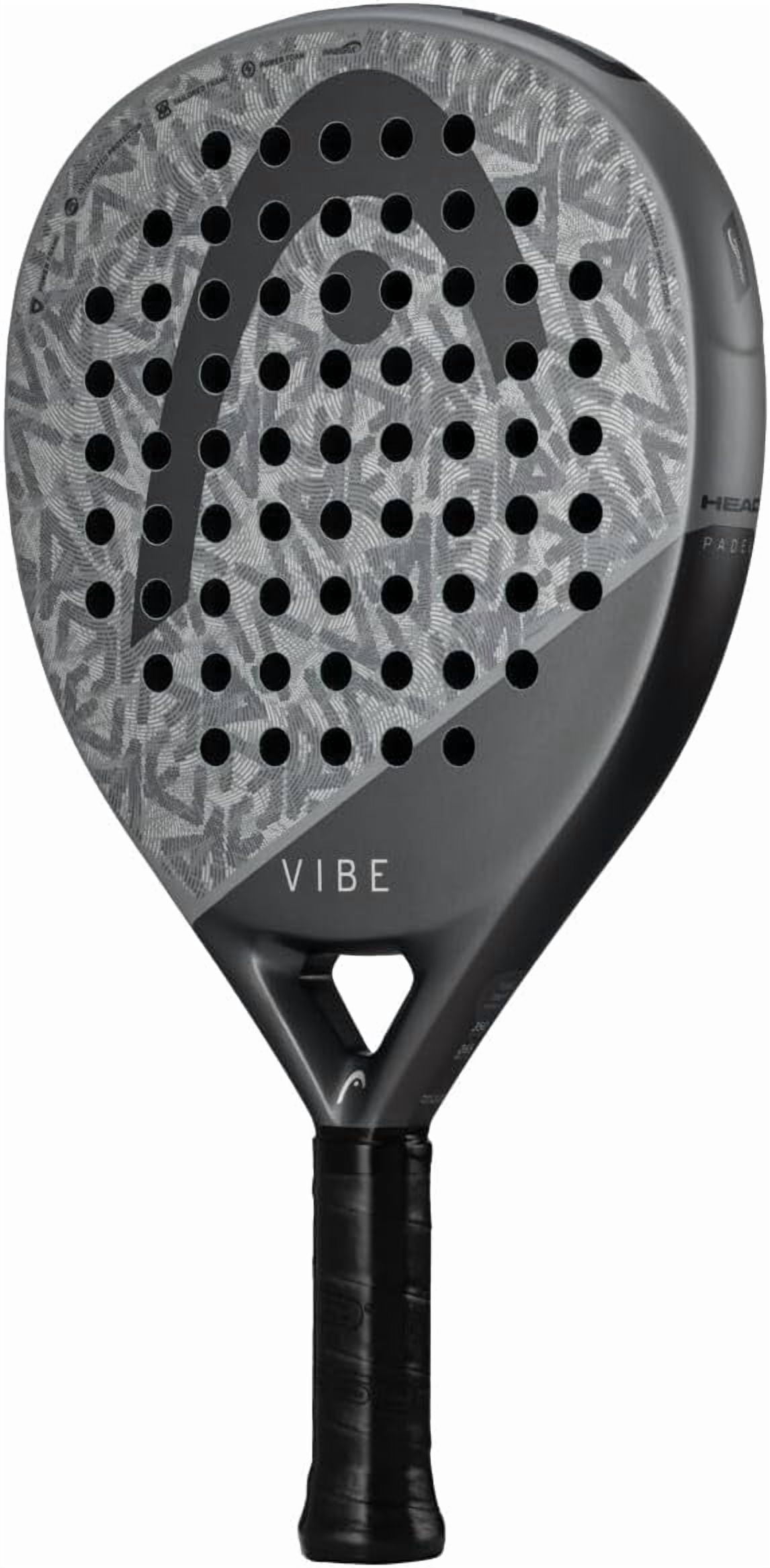 HEAD Padel Racquet Vibe 2025 Oversized Teardrop Easy Power for Casual Players