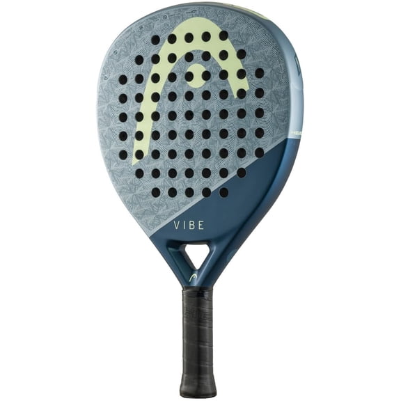 HEAD Vibe 2026 Padel Racquet - Oversized Teardrop, Easy Power for Casual Players, All-Round Performance, Blue/Yellow
