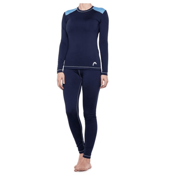 HEAD Women's Brushed 2 Piece Base Layer Set