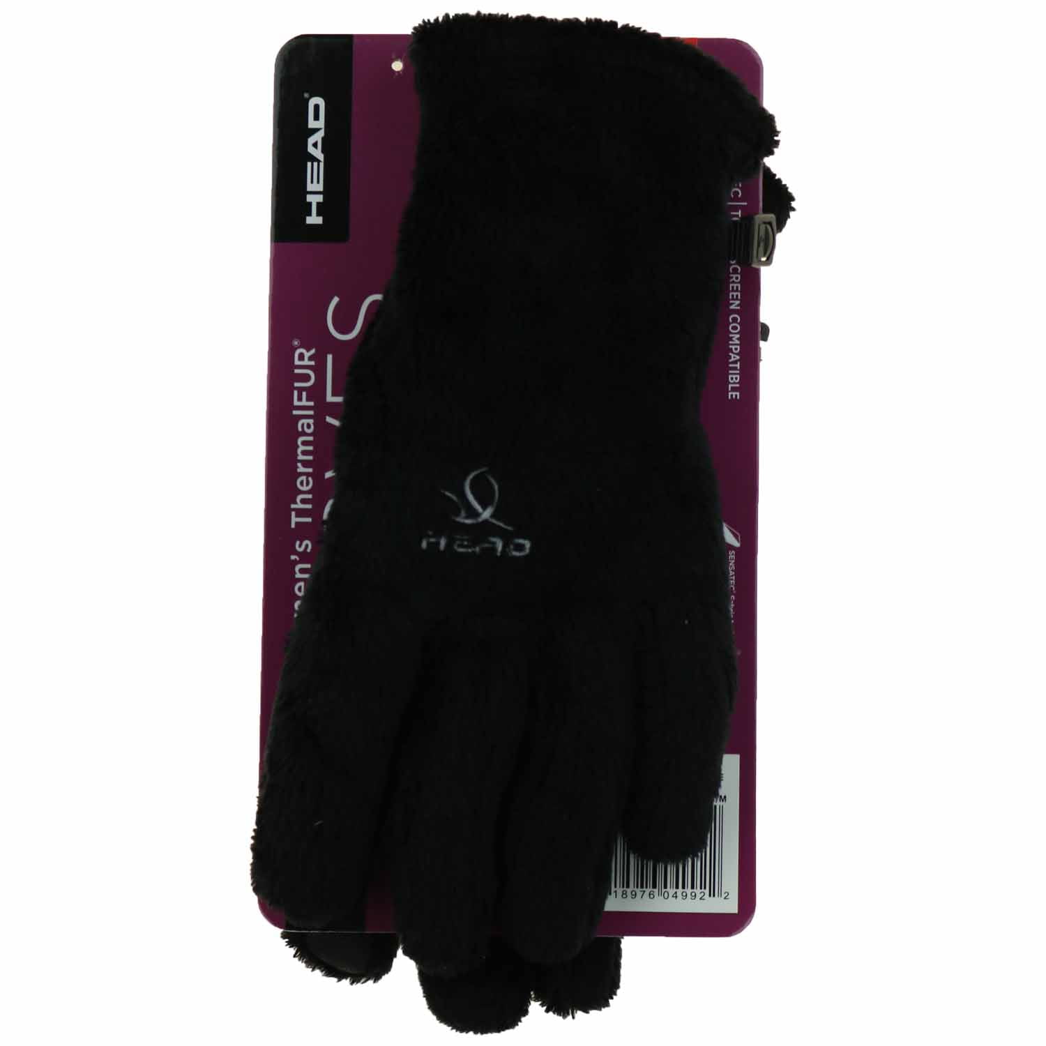 HEAD Women's Sensatec Touchscreen Digital ThermalFUR Fleece Plush