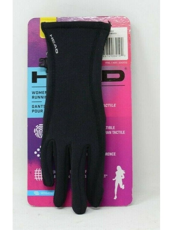 Women's Touchscreen Running Gloves Small Black
