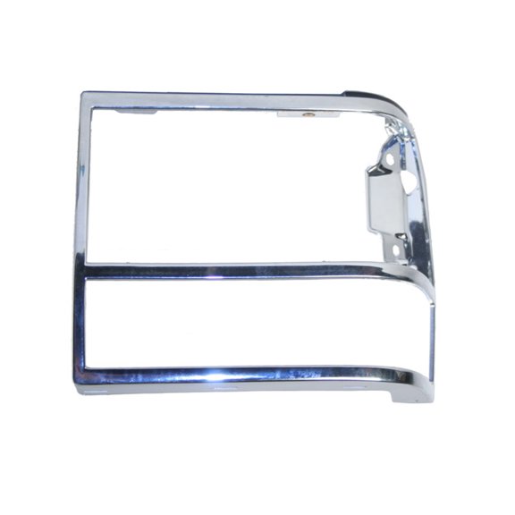 CAPA Left Headlight Door Chrome FO2512113C