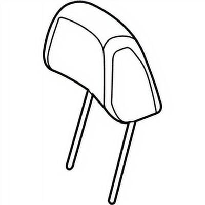 HEADREST ACTIVE HEAD RESTRAINTS INTERIOR PARTS SEATS/COVERS/MATERIAL ***PART NUMBER 5RX56JRRAA***