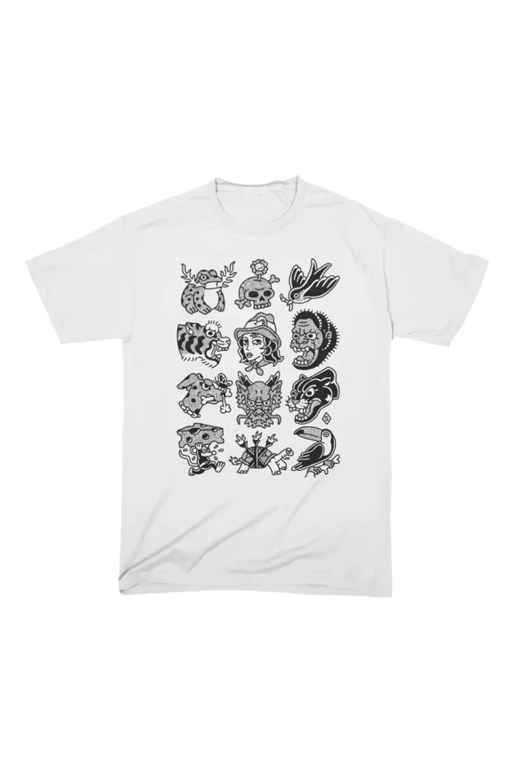 HEADS BLACK T-Shirt Tee Gift For Him Merch For Her Apparel For Friend