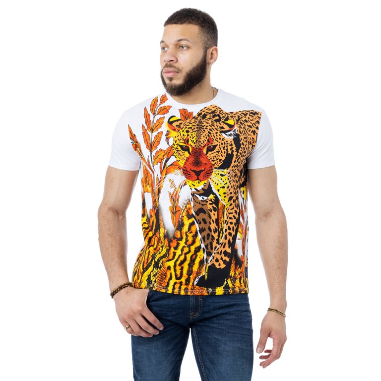 HEADS OR TAILS Rhinestone Studded Graphic Printed T-Shirt