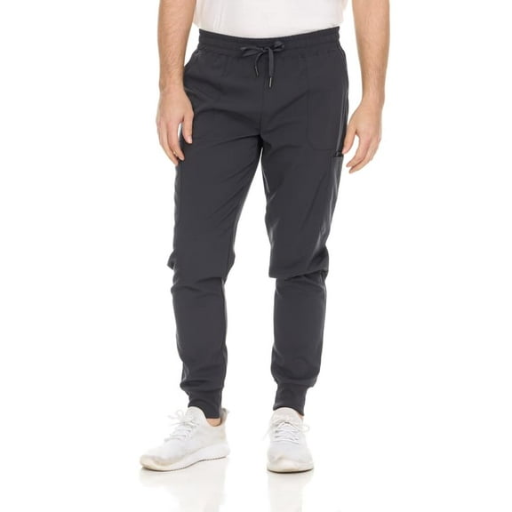 HEAL WEAR Men's Clinical Scrub Pants – Jogger Fit, Elastic Waist, Multi-Pocket Medical Workwear