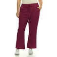 thumbnail image 1 of HEAL+WEAR Plus Size Women’s Clinical Scrub Pants with Elastic Waistband & Cargo Pockets 4-Way Stretch - Straight Leg, 1 of 8