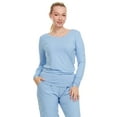 thumbnail image 1 of HEAL+WEAR Women's Long Sleeve Underscrub Shirt Lightweight Stretch 4-Way Stretch Base Layer for Nurse Beauty Salon Workwear Clinical Scrubs Layering Tee, 1 of 6
