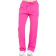 thumbnail image 1 of HEAL+WEAR Women's Straight-Leg Scrub Pants Elastic Drawstring Waist 4-Way Stretch Wrinkle-Resistant Medical, 1 of 6