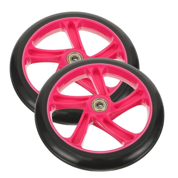 HEALEEP 1 Pair High-elastic Wheels Replacement Scooter Wheels Electric Scooter Wheels Scooter Accessories